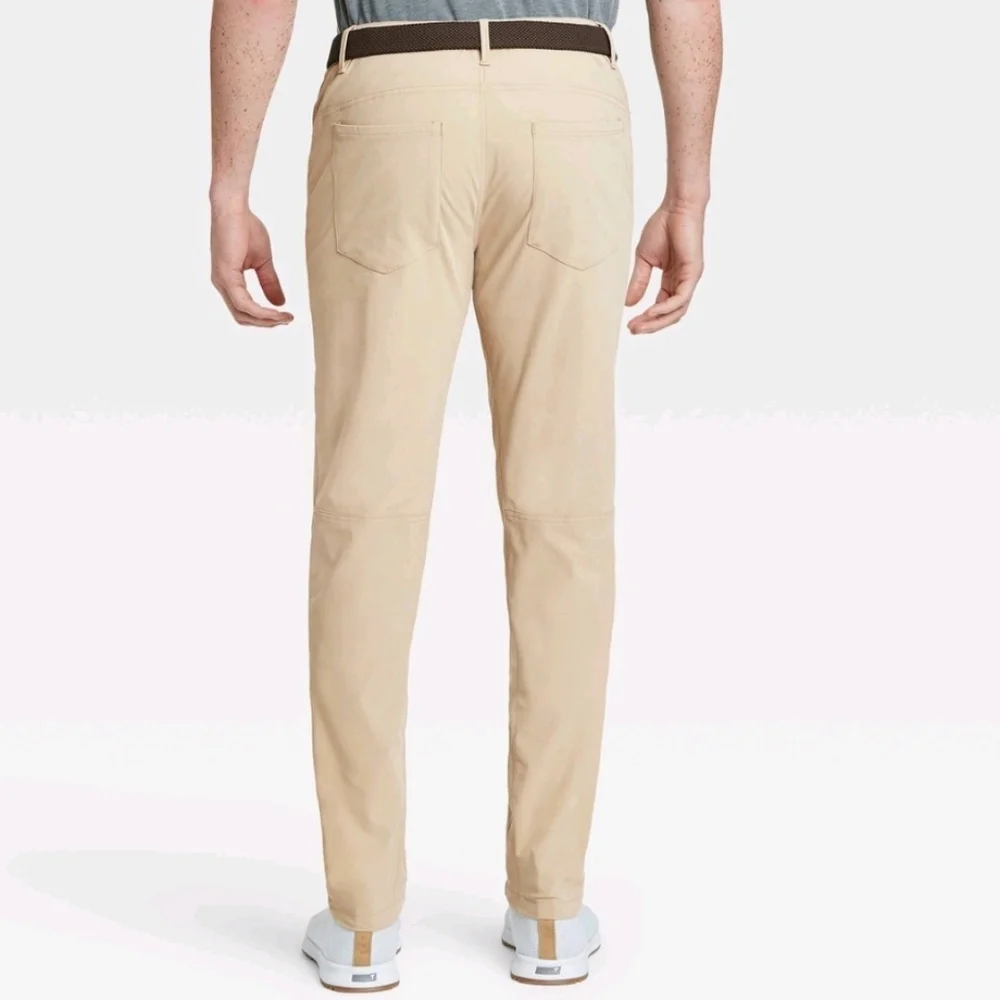 Men's Golf Slim Pants - All In Motion - Khaki - Size 38x30